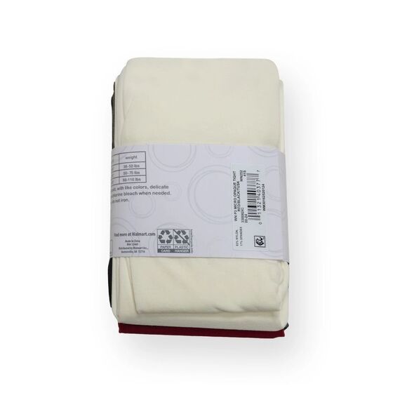 Wonder Nation Girls' Opaque Tights, 3 Pack, Size L(12-16) - Picture 3 of 4